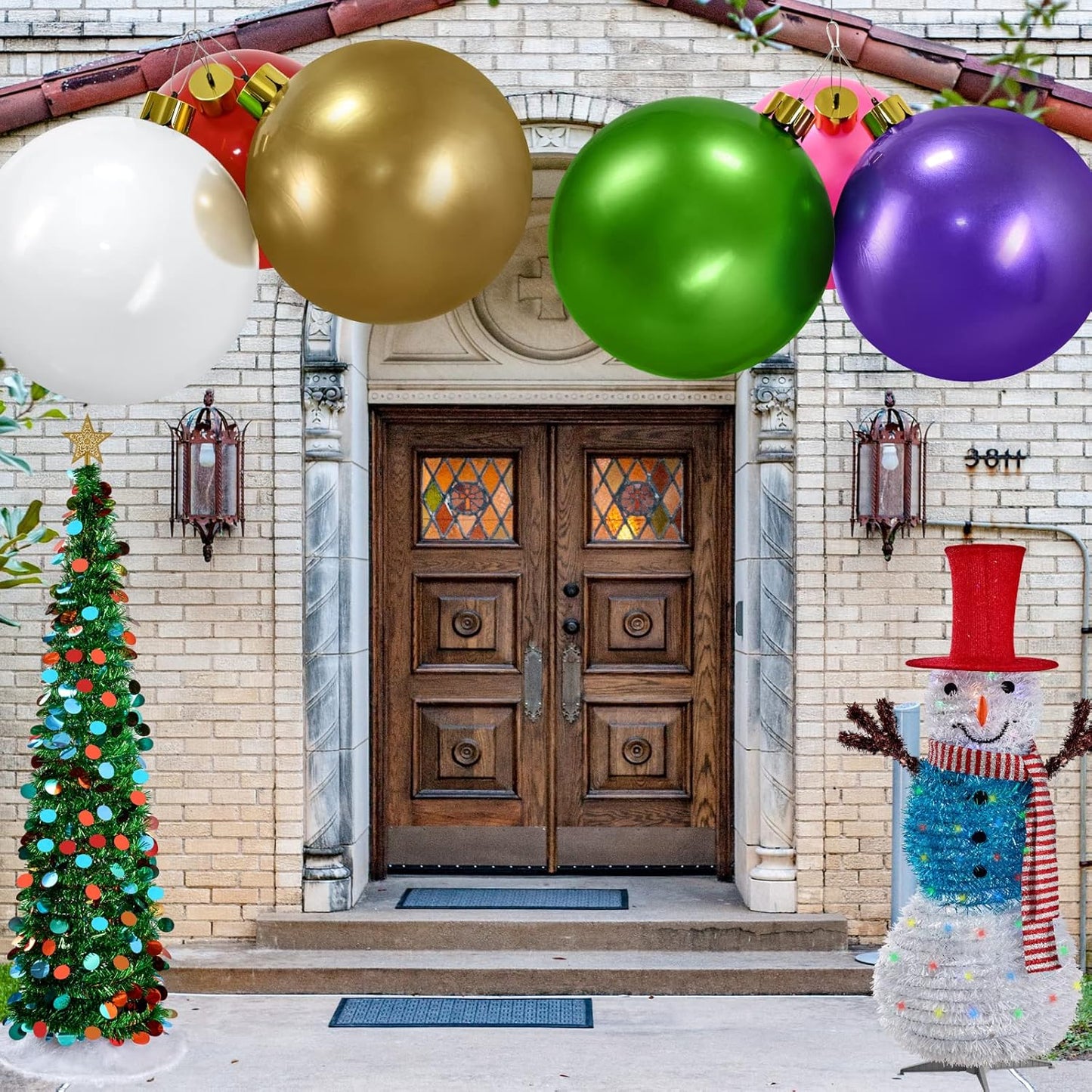 🎈Oversized Inflatable Christmas Ball Decoration