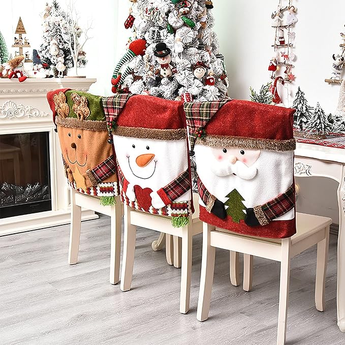 🎄Cute Christmas Chair Covers 🔥