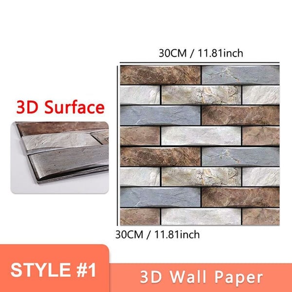 3D Peel and Stick Wall Tiles - ✨Buy More Save More