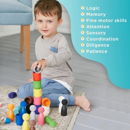 (Hot Sale- SAVE 49% OFF)Rainbow Toy Wisdom Game