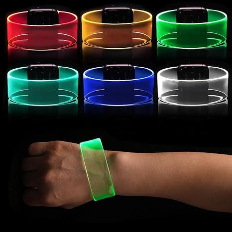 LED Luminous Bracelet with Magnetic Closure Cool Birthday Party Gifts👉👉