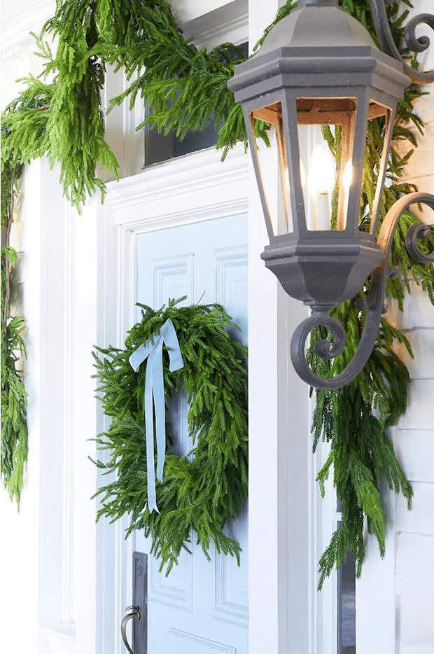 ✨Natural Christmas Greenery - Norfolk Pine Garland🌲